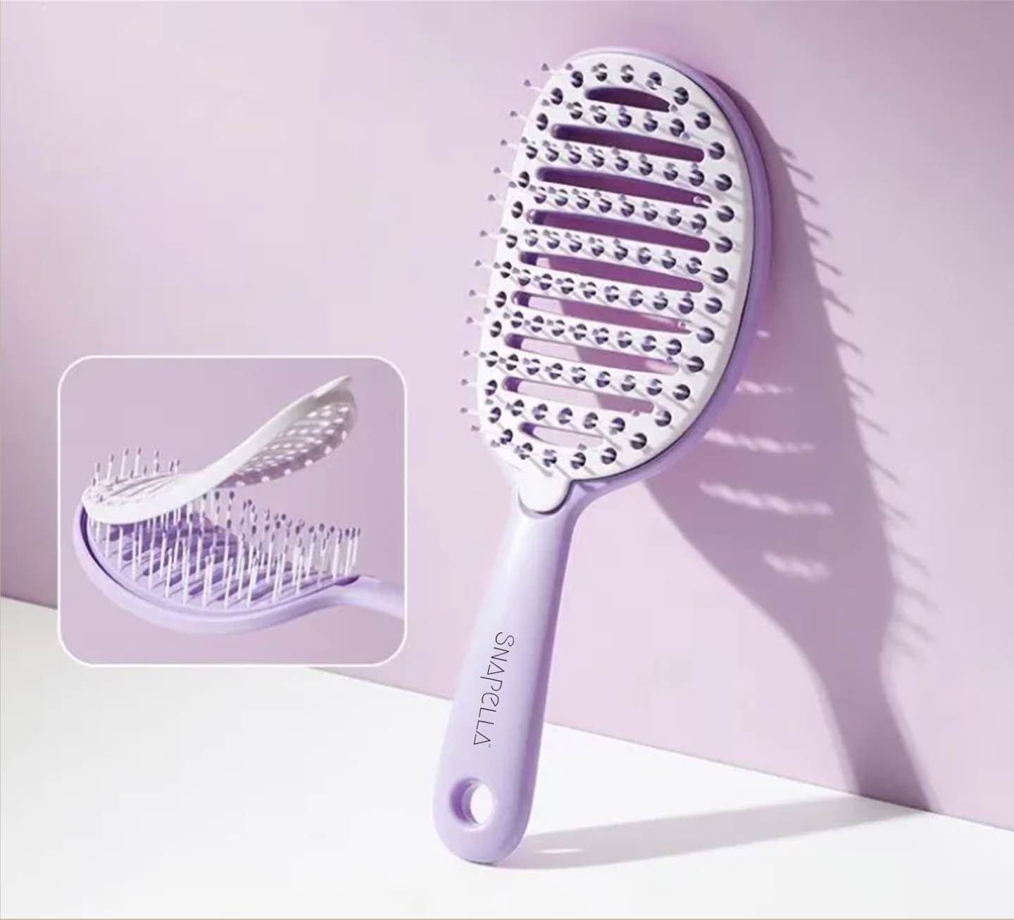 Snapella Self-Cleaning Hairbrush