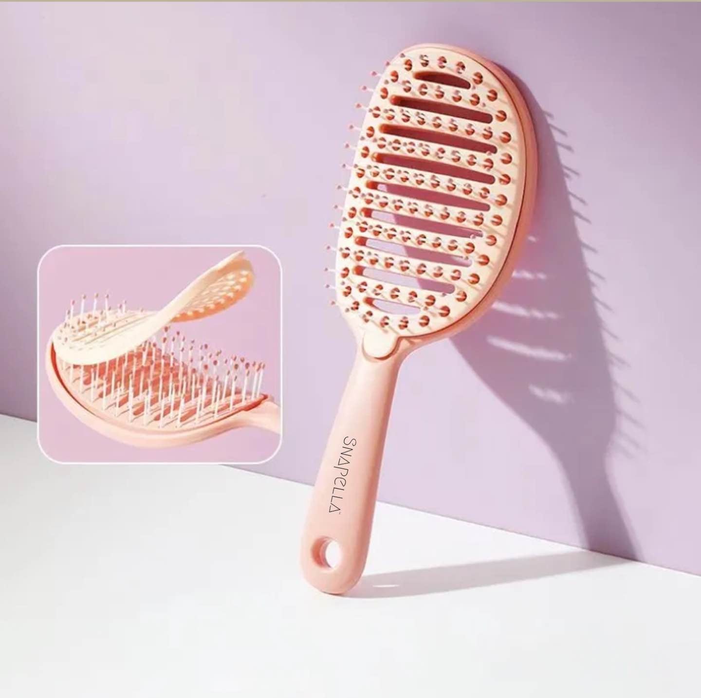 Snapella Self-Cleaning Hairbrush